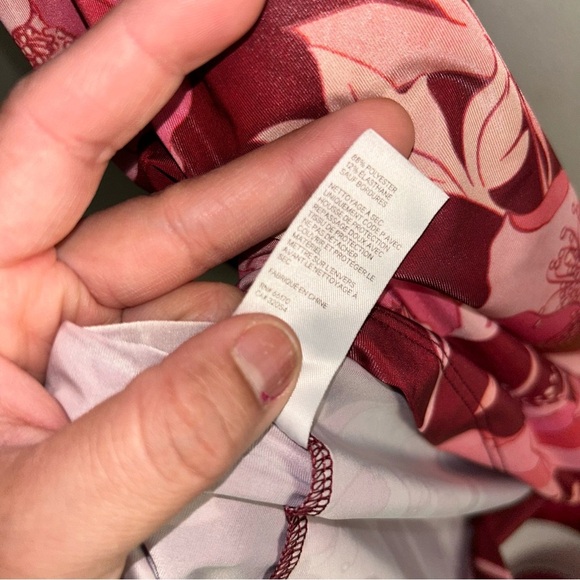 ZIMMERMANN CONCERT DRESS BURGUNDY PEONIES - Picture 6 of 6